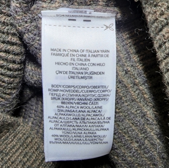 Polo by Ralph Lauren Camouflage Sweater - Green and Brown - Picture 5 of 9